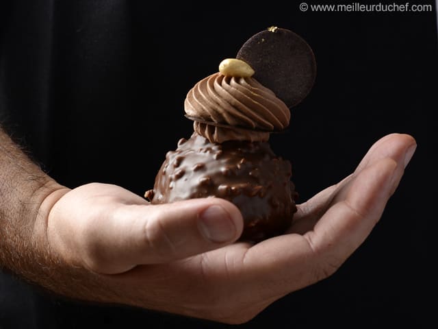 Choux rocher chocolats