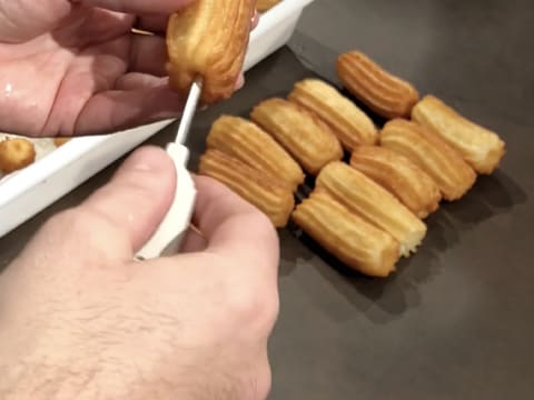 Churros fourrés au chocolat - 21