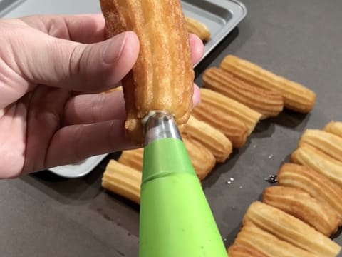 Churros fourrés à la vanille - 47