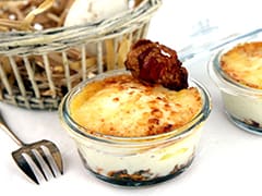 Cocotte d'œuf d'oie gratiné