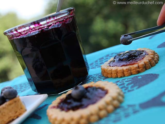 Confiture à la myrtille