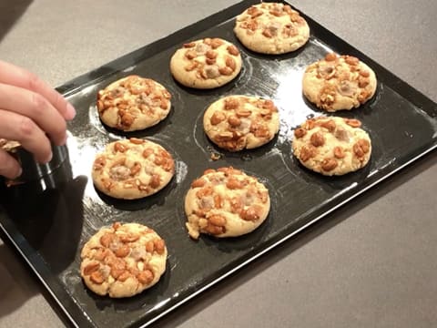 Cookies cacahuètes et caramel beurre salé - 42