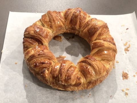 Couronne des rois, chocolat, noisettes, citron - 110