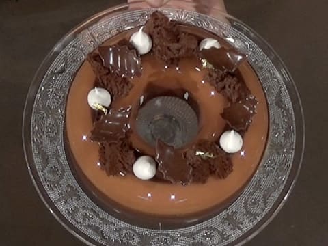 Couronne de Noël Caramel, Chocolat et Cacahuètes - 211