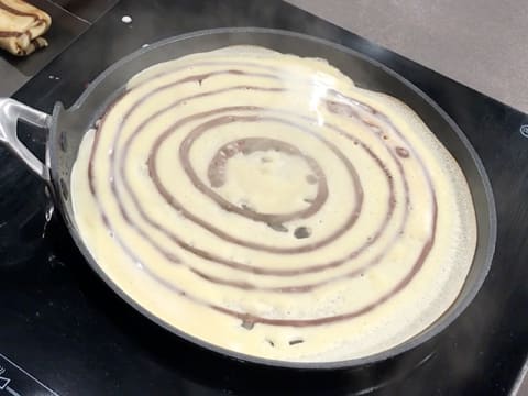 Crêpes vanille & chocolat - Fiche recette avec photos - Meilleur du Chef