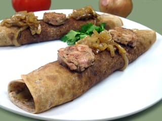 Crêpe farcie à l'andouillette