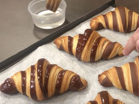 Croissant bicolore cacao - 100