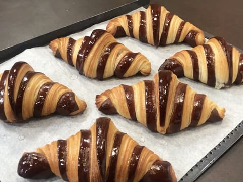 Croissant bicolore cacao - 101