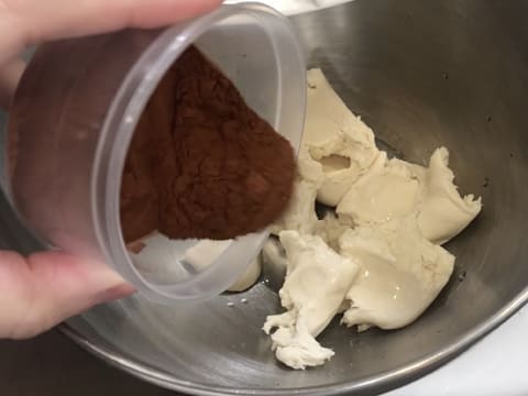 Croissant bicolore cacao - 33