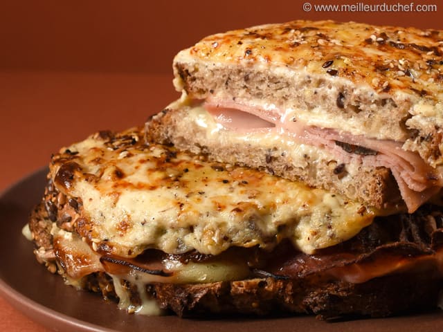 Croque-monsieur à la béchamel truffée
