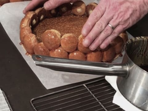 Croquembouche d'anniversaire des 20 ans de Meilleur du Chef - 222