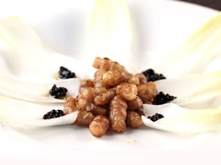 Crosnes glacés à brun