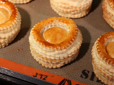 Croûte à bouchée ronde (vol au vent) - 20