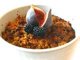 Crumble de figues et mûres au pain d'épices - 9