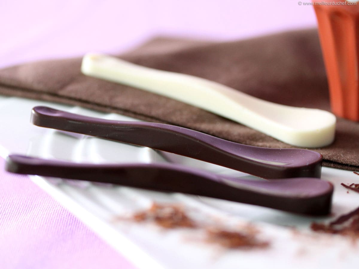 Moule à chocolat en silicone - Cuillères gourmandes