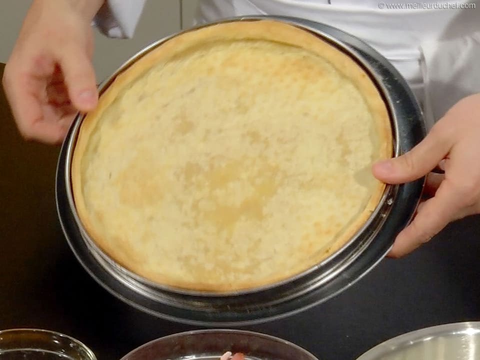 Technique de cuisine : Cuire à blanc un fond de tarte 