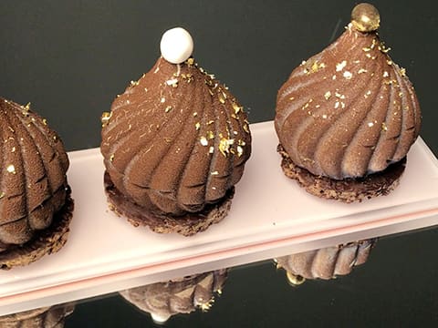 Dessert de Pâques Vanille et son cœur fondant au caramel salé - 77