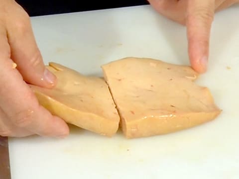 Déveinage d'un foie gras selon la méthode d'Eric Léautey - 29