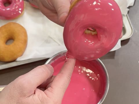 Donuts extra moelleux framboise et chantilly - 61