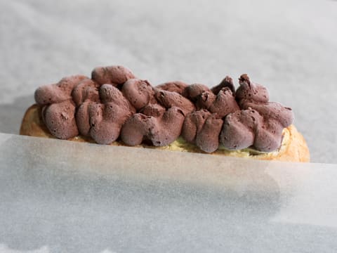 Éclair à la ganache au chocolat - 36