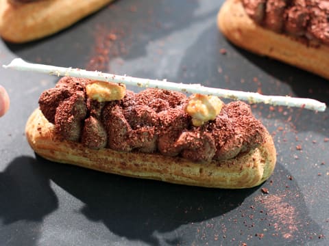 Éclair à la ganache au chocolat - 42