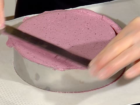 Entremets printanier à la myrtille - 84