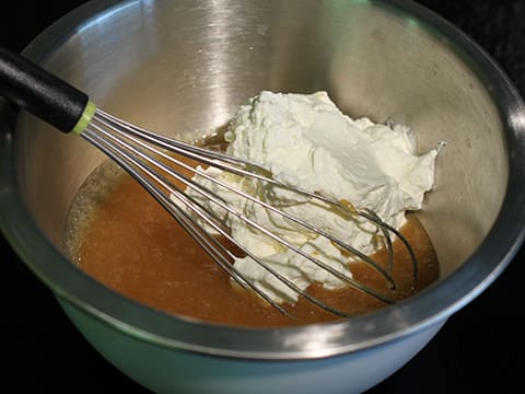 Entremets flocon de neige banane/ananas - 51