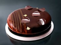 Entremets poire Belle Hélène