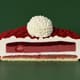 Entremets "bonnet du père Noël"