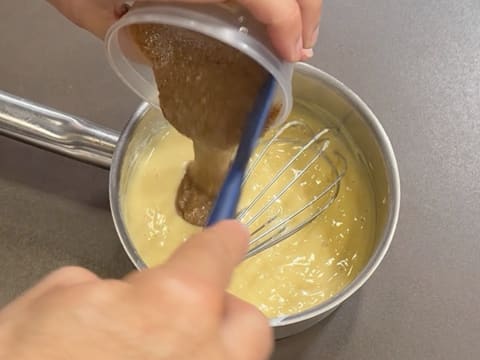 Entremets chocolat noir & praliné pécan vanillé - 117