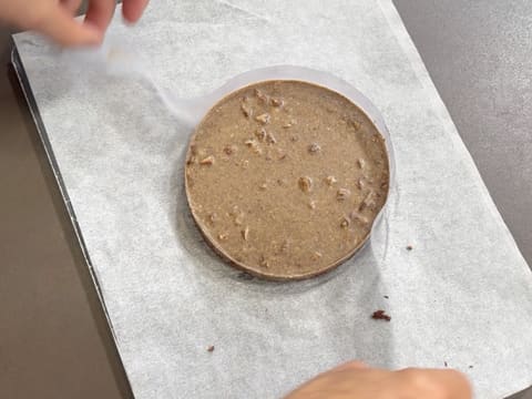 Entremets chocolat noir & praliné pécan vanillé - 134