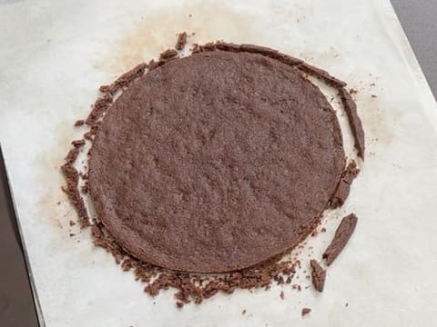 Entremets chocolat noir & praliné pécan vanillé - 84