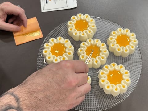 Entremets citron et mandarine "Bonne fête maman" - 100
