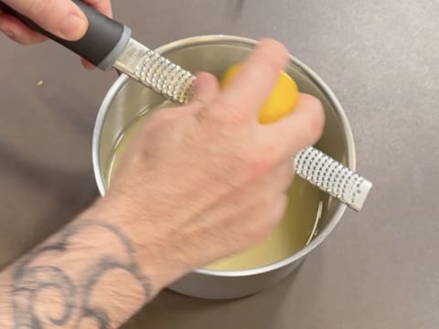 Entremets citron et mandarine "Bonne fête maman" - 2