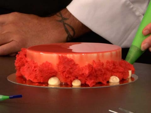 Entremets fraise - coco - hibiscus - 83