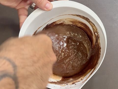 Entremets 2 chocolats et caramel fumé - 103