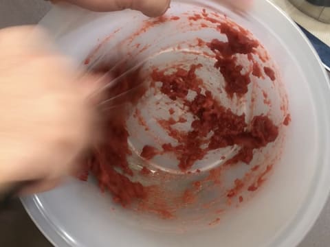 Entremets fraise - pistache - 45