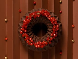 Entremets gourmand de Noël au caramel et praliné