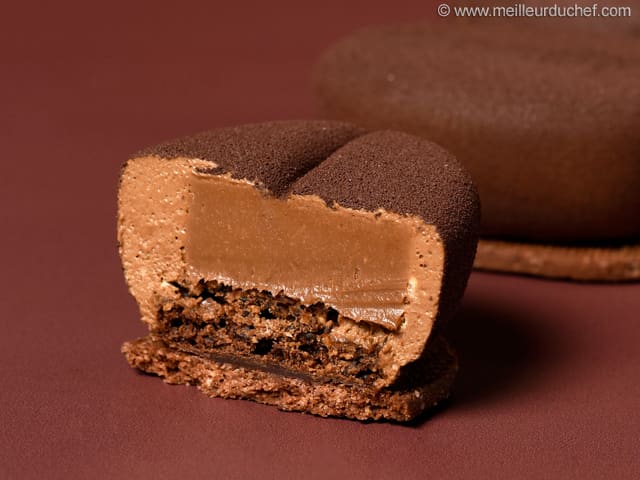 Entremets "grain de café"