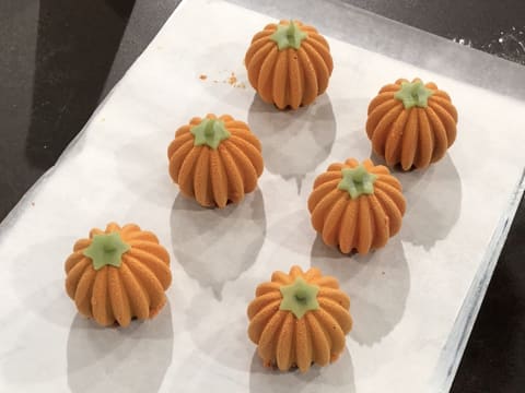 Entremets d'Halloween butternut/mandarine - 84