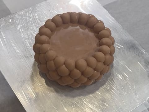 Entremets myrtilles, chocolat & vanille - 161