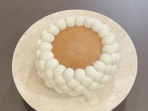 Entremets myrtilles, chocolat & vanille - 170