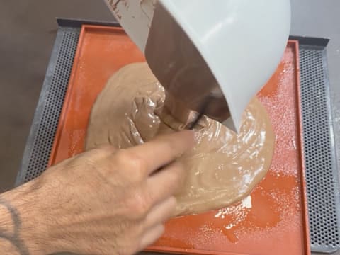 Entremets myrtilles, chocolat & vanille - 56