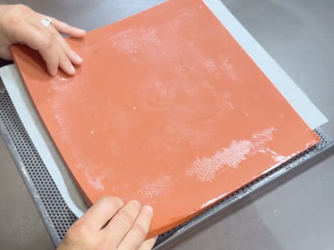 Entremets myrtilles, chocolat & vanille - 63