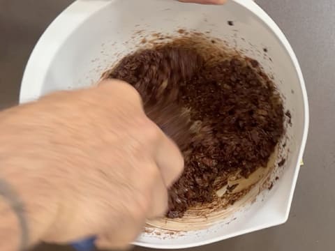 Entremets myrtilles, chocolat & vanille - 77