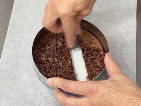 Entremets myrtilles, chocolat & vanille - 80