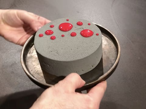 Entremets décoré