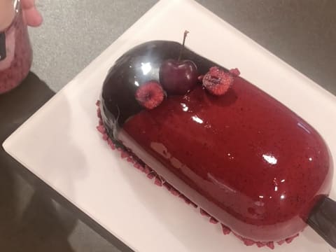 Entremets esquimau XXL cerise - 120