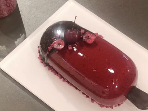 Entremets esquimau XXL cerise - 121