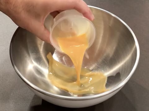 Flan pâtissier au praliné - 15